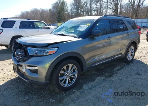 2020 Ford Explorer Xlt z USA, uszkodzony, nr VIN 1FMSK7DH5LGC06823